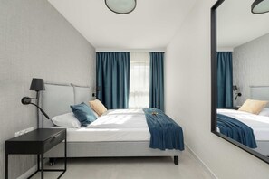 2 bedrooms, desk, iron/ironing board, WiFi - Sun Towers 54 | 2 Bedroom | Parking | Balcony (Świnoujście)