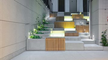 Enceinte de l’hébergement