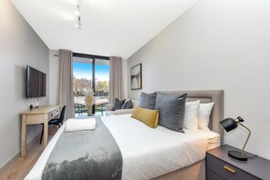 1 bedroom, iron/ironing board, Internet, bed sheets