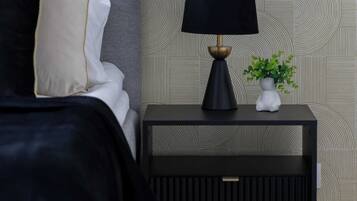 1 bedroom, iron/ironing board, travel crib, WiFi