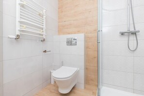 Douche, séchoir à cheveux