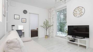 1 soverom, skrivebord, strykejern/-brett og wi-fi