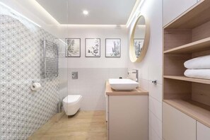 Shower, hair dryer, towels - Paryż 21 | Cozy Studio | Sopot Centre (Sopot)
