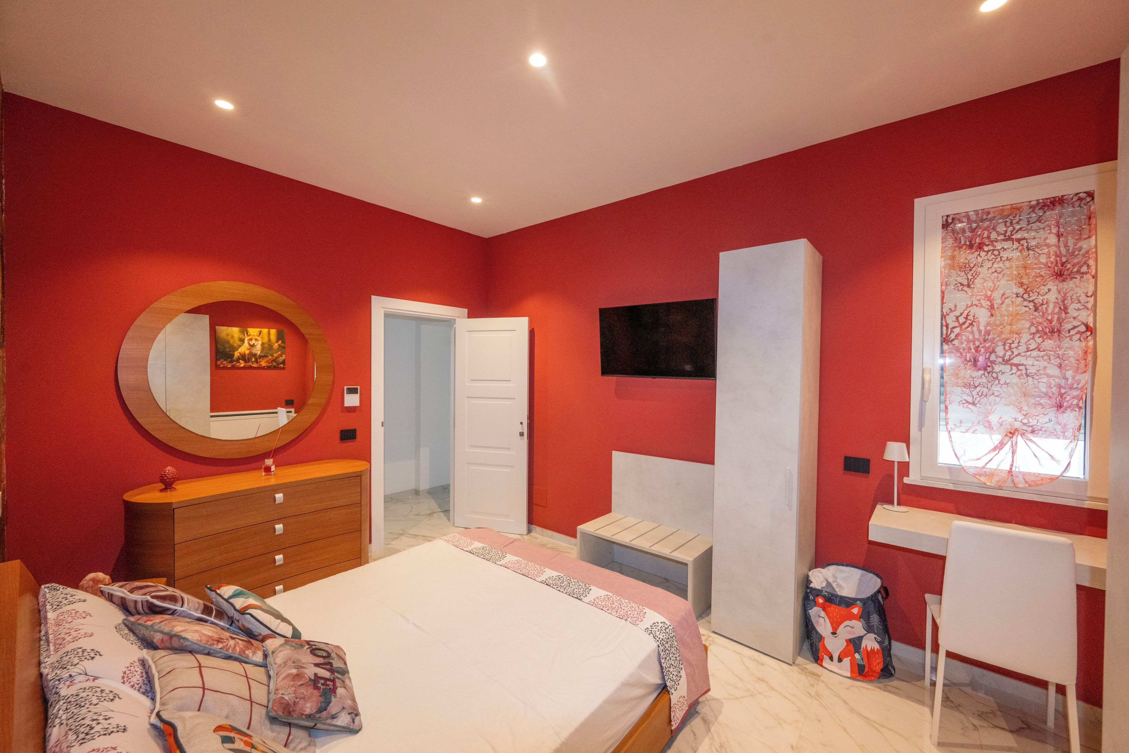 Luxury-Apartment, Whirlpool, Gartenblick