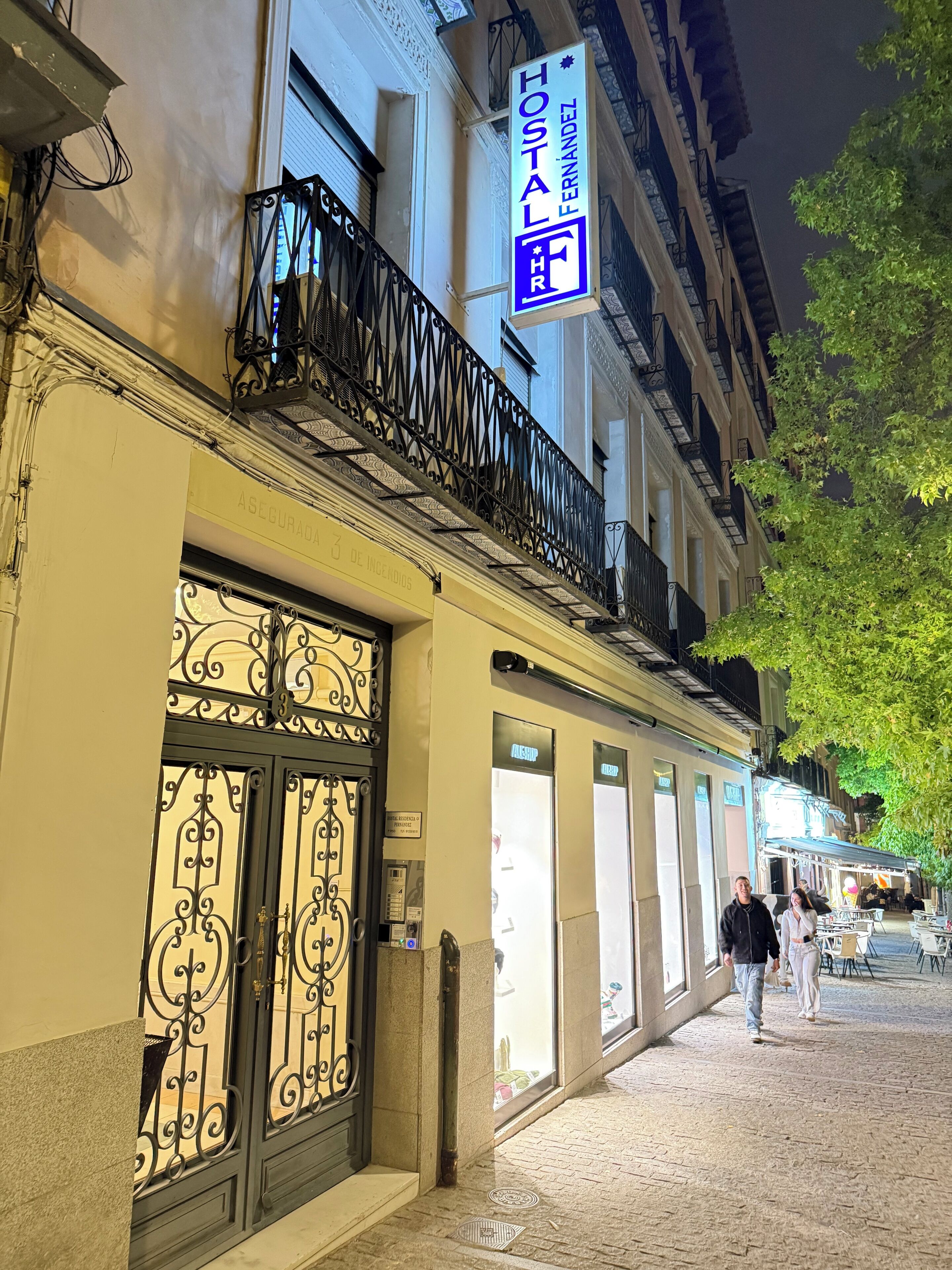 Voorkant van accommodatie