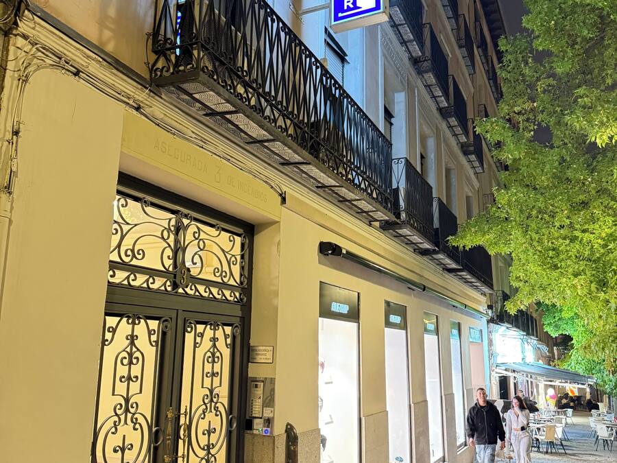 Fachada de la propiedad