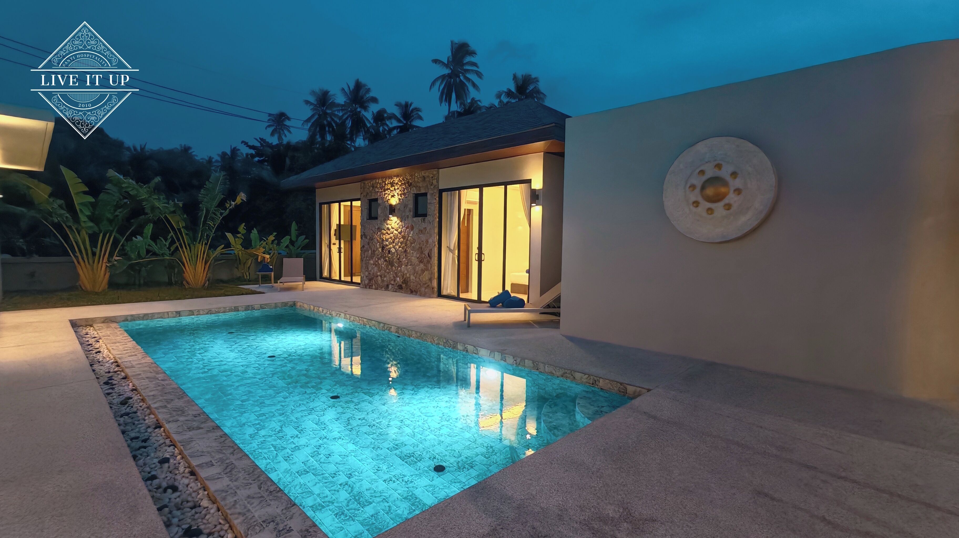 Deluxe villa, 3 slaapkamers, privézwembad | Uitzicht vanuit de kamer