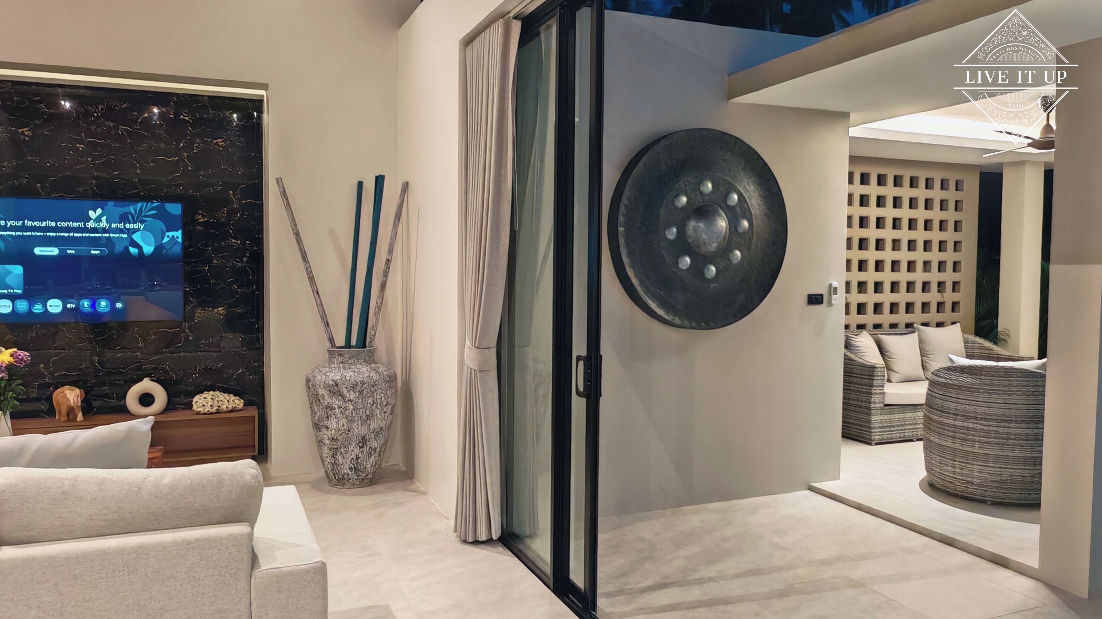 Comfort-Villa, 3 Schlafzimmer, eigener Pool | Zimmersafe, individuell dekoriert, individuell eingerichtet