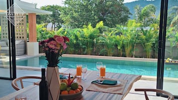 Superior Villa, 2 Bedrooms, Private Pool | In-room safe, iron/ironing board, free WiFi