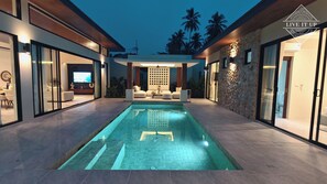Comfort Villa, 3 Bedrooms, Private Pool | In-room safe, individually decorated, individually furnished