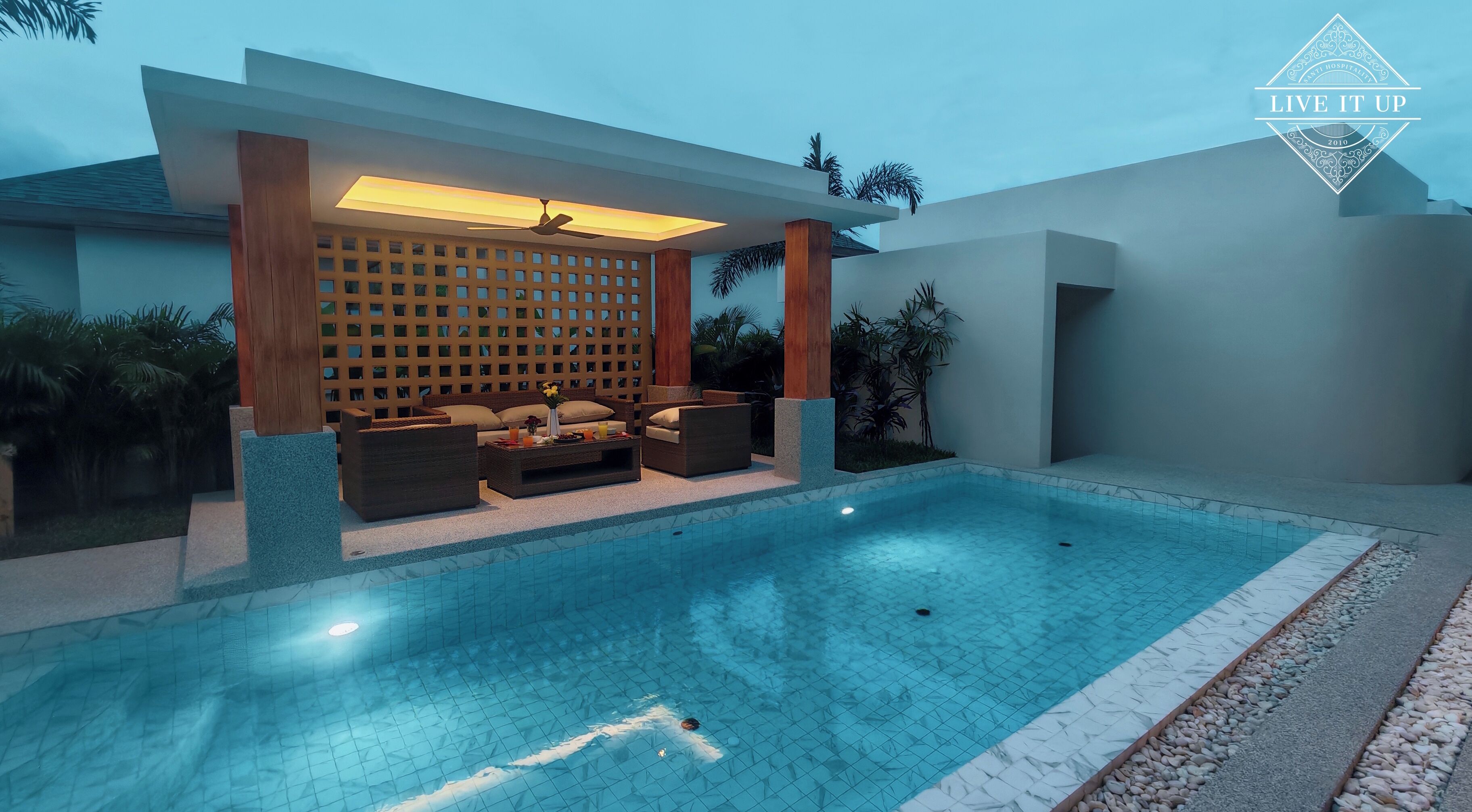 Klassieke villa, 2 slaapkamers, privézwembad | Een kluis op de kamer, individueel gedecoreerd, individueel gemeubileerd