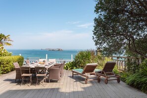 Outdoor dining - Villa Utopia - Typique année 20, vue mer (Dinard)