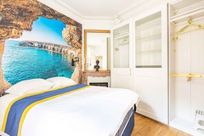 2 chambres, fer et planche à repasser, Wi-Fi gratuit, draps fournis