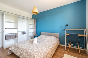 4 chambres, fer et planche Ă repasser, Wi-Fi gratuit, draps fournis