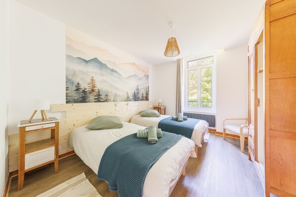 2 bedrooms, free WiFi, bed sheets