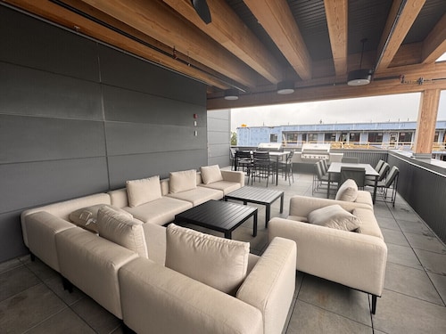 seconds from the ski-lift