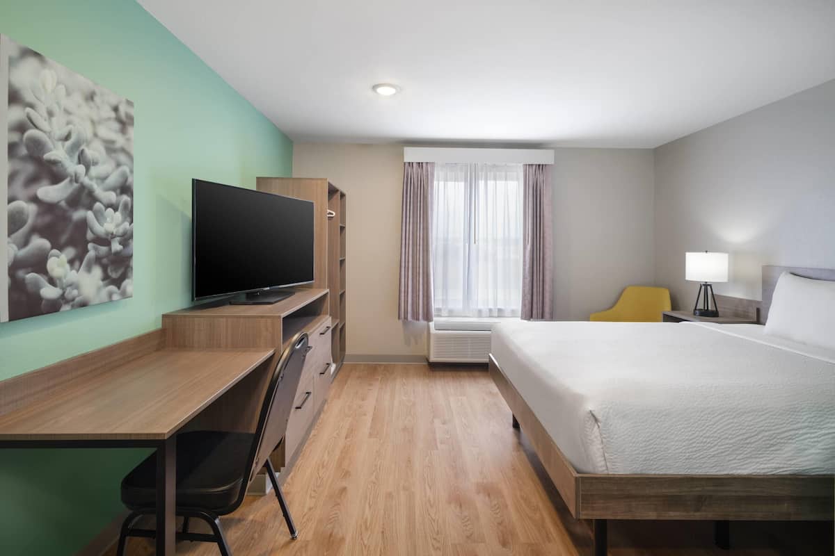 Quarto, 1 cama Queen, acessível para pessoas com deficiência física (Bathtub W/grab Bars)