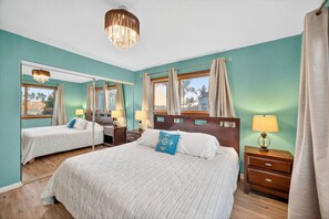 Desk, iron/ironing board, travel cot, WiFi
