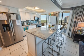 Fridge, microwave, oven, stovetop - Newly Added Maisons,Large Balcony with Ocean View! (Myrtle Beach)