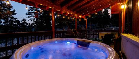 Bain à remous extérieur