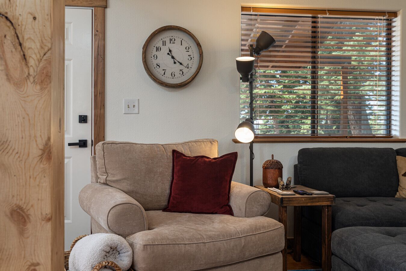 TV connectée, cheminée