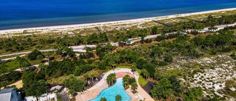 Una piscina climatizada