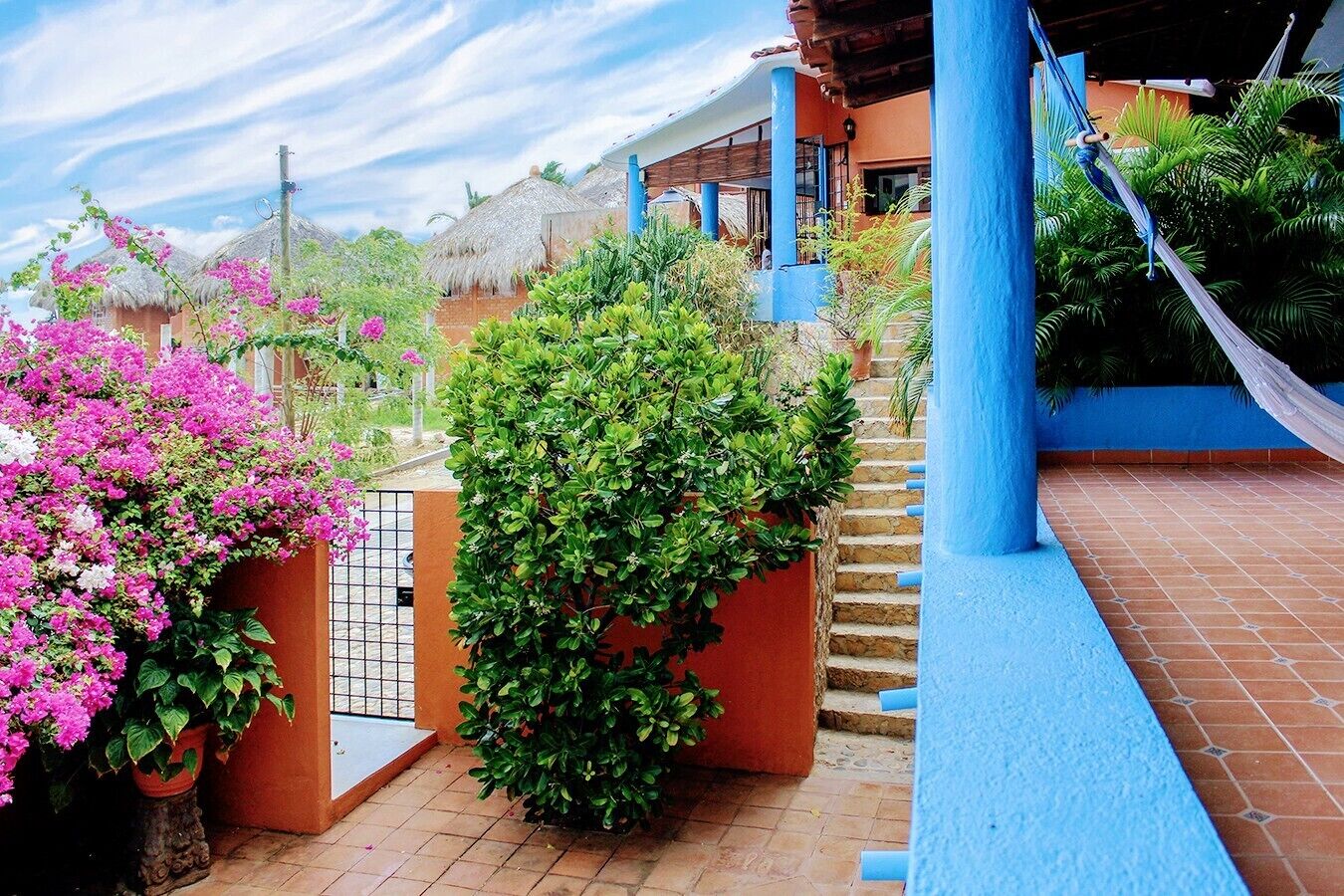 Fachada da propriedade