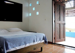 Basic Double Room, Balcony, Sea View | In-room safe, free WiFi