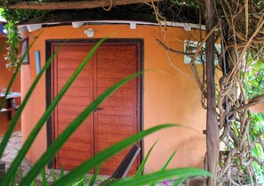 Basic Bungalow, Patio, Courtyard View | Exterior detail - Casa Azul (Santa Maria Tonameca)