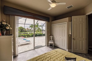 4 bedrooms, in-room safe, iron/ironing board, travel cot