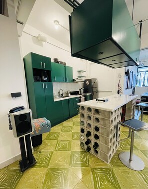 Loft, Park View | Private kitchen - Zona Loft Apartments (Santo Domingo)