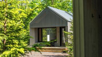 Cabaña Prestigio, patio (No A/C) | Terraza o patio