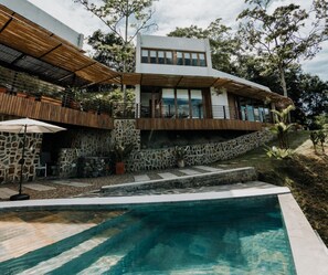 Fassade der Unterkunft