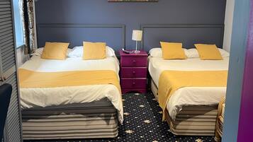 Standard Family Room for 4 | Desk, soundproofing, iron/ironing board, free WiFi