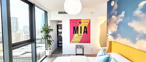 2 sovrum, strykjärn/strykbräda, resesäng och wi-fi