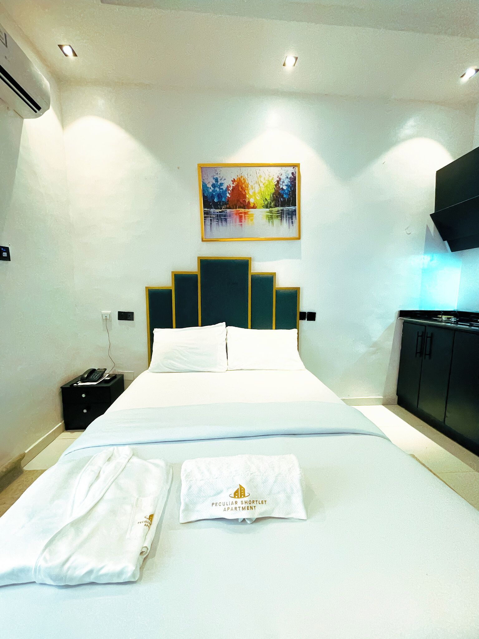 1 soverom, strykejern/-brett, wi-fi og sengetøy