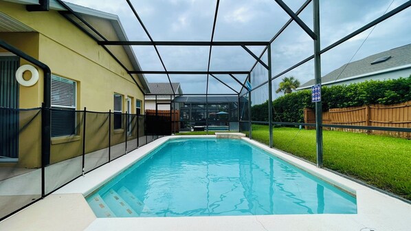 Uppvärmd pool
