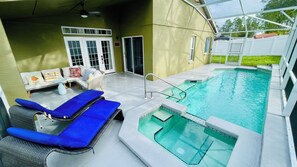 Piscine chauffée