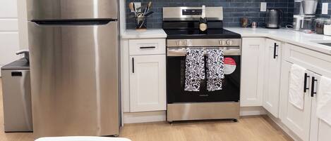 Microwave, oven, stovetop