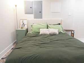 1 quarto, Wi-Fi de cortesia, roupa de cama