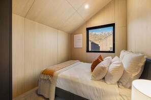 2 bedrooms, iron/ironing board, travel crib, WiFi