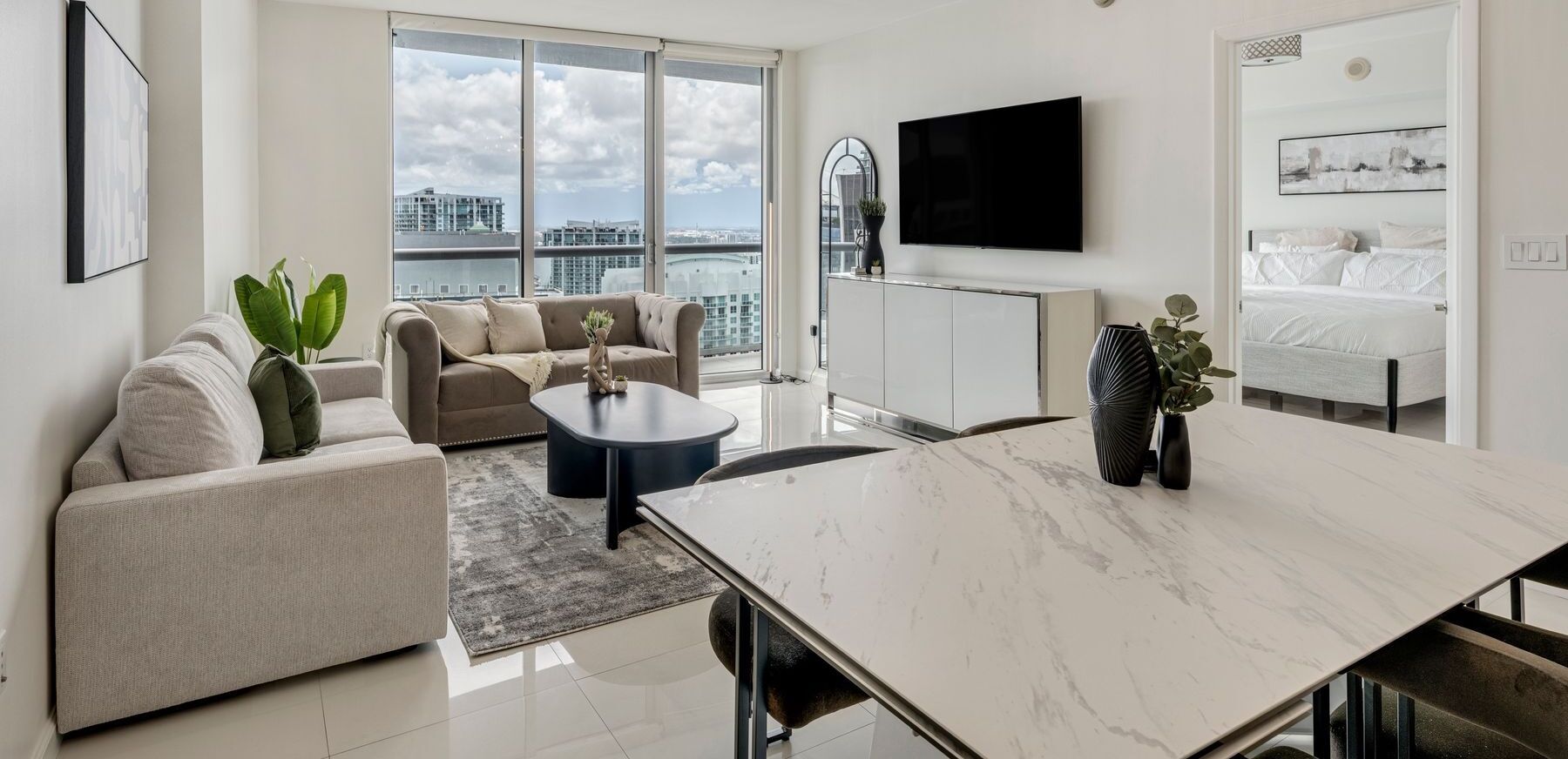 Área de sala de estar