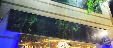 Façade de l’hébergement