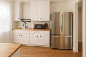 Microwave, oven, stovetop