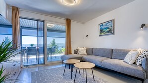 Living area - Vacation home Perla by Interhome (Selce)