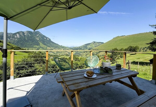 Opções para refeição ao ar livre