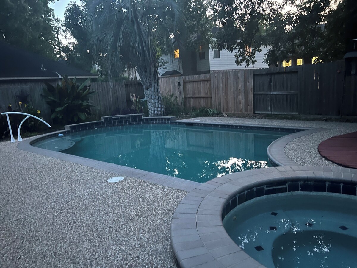 Photo 43 of Family Retreat in Houston, Pool & Spa Sleeps 15 Oasis, Relax & Reconnect Style