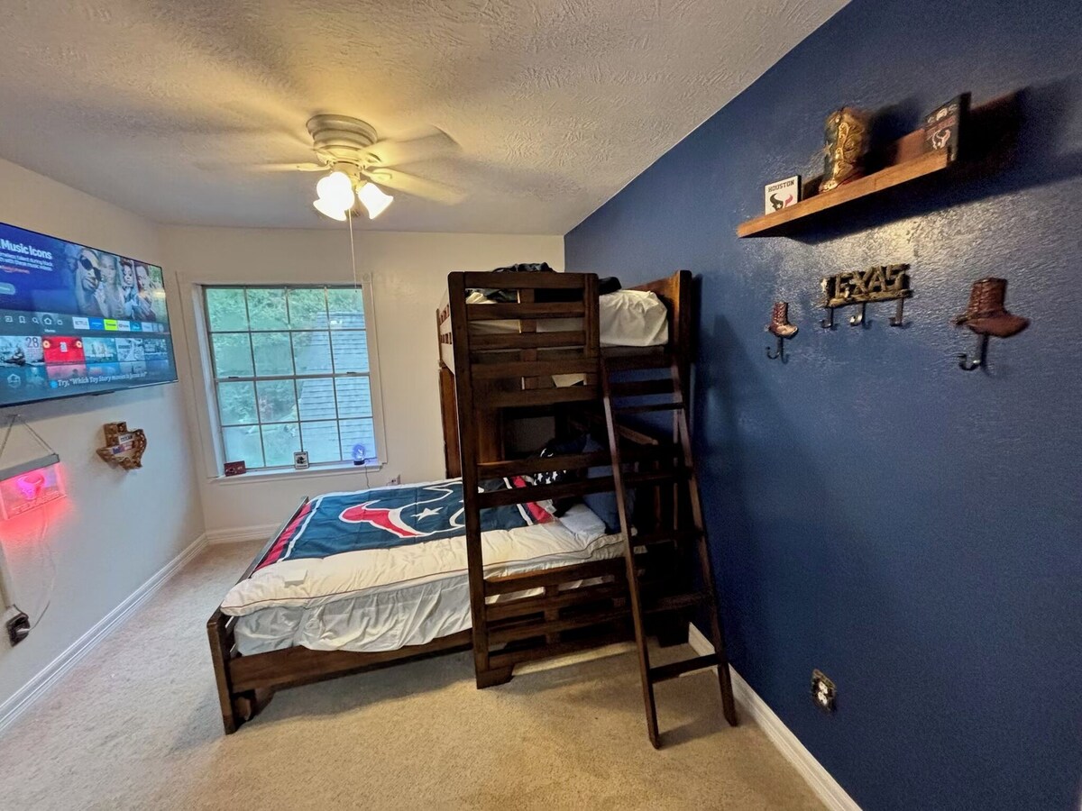 Photo 42 of Family Retreat in Houston, Pool & Spa Sleeps 15 Oasis, Relax & Reconnect Style
