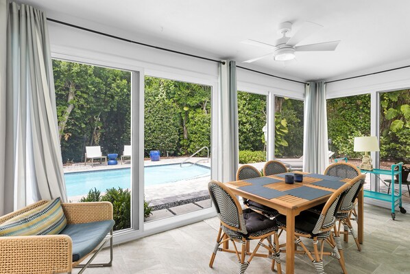 Opvarmet pool