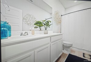 Handdoeken, zeep, toiletpapier